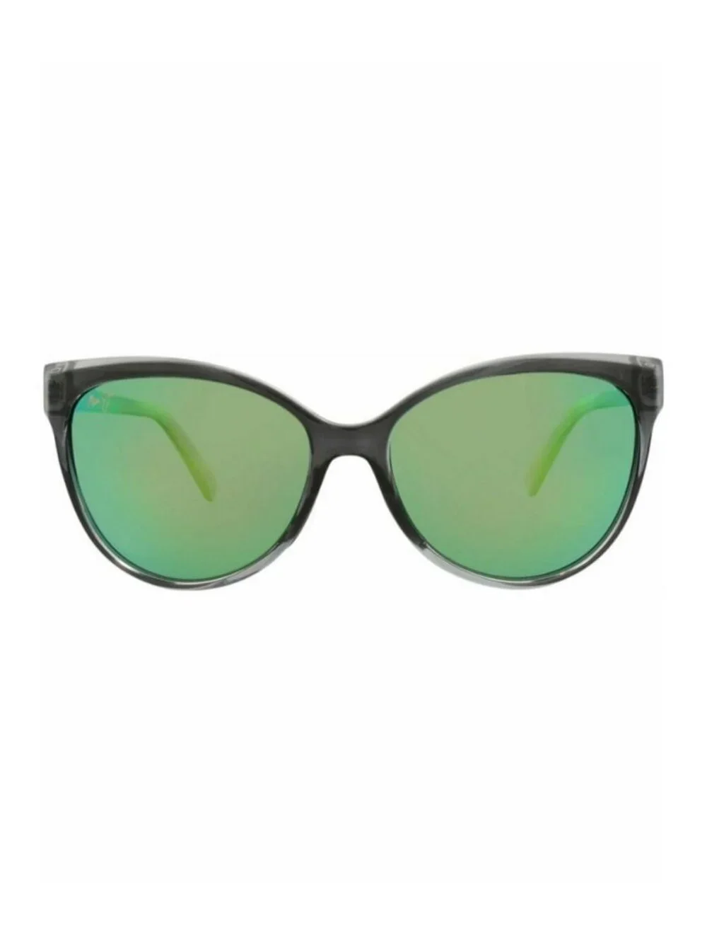 New Maui Jim Womens Cat Eye Grey Grey Green Fashion Designer Sunglasses
